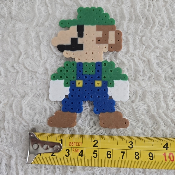 Perler Bead Set Mario+Luigi+Dr Mario‎ Figures (Handmade) - Picture 5 of 8